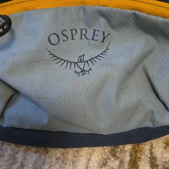 Osprey Blue and Mustard Belt Bag - Picture 2 of 6